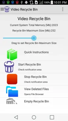 Video Recycle Bin android App screenshot 7